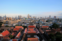 Golden-Mount-Bangkok sunset view