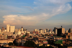 Golden-Mount-Bangkok sunset view