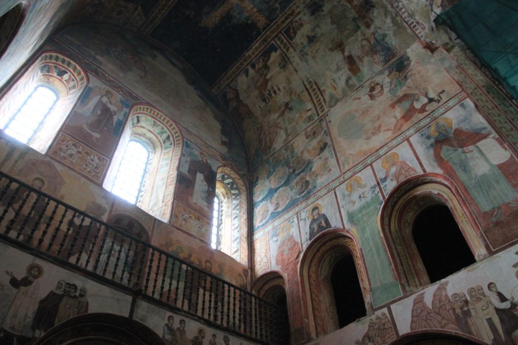 Inside Gelati Monastery