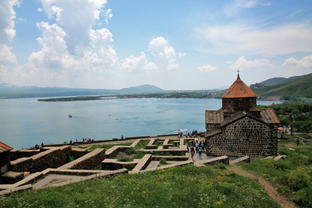 Lake Sevan and Monastery Sevanavank