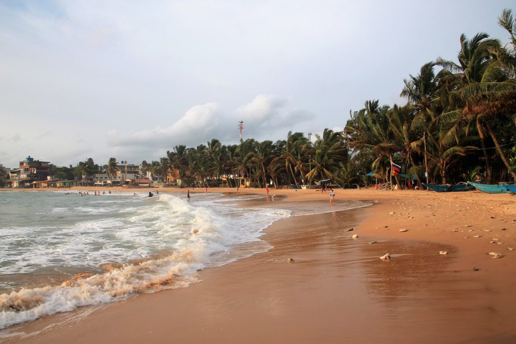 "Turtle Beach" in Hikkaduwa  near Hikka Tanz Hotel