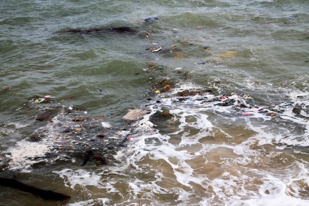 Mirissa Ocean Pollution