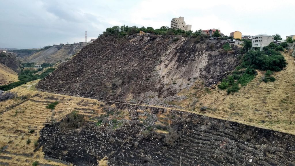 Hrazdan Gorge where the ZipLine is