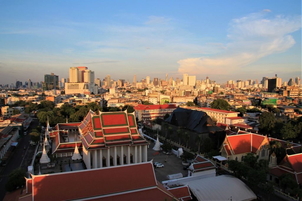 Bangkok from the Golden Mount