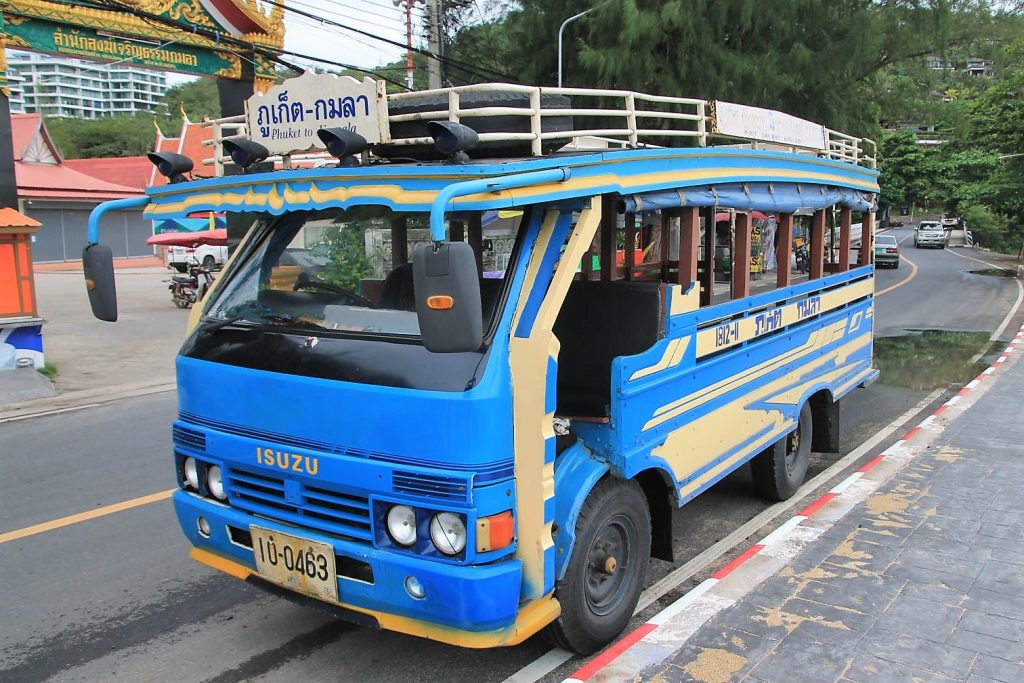 Song Taew - The Blue Bus Kamala - Phuket